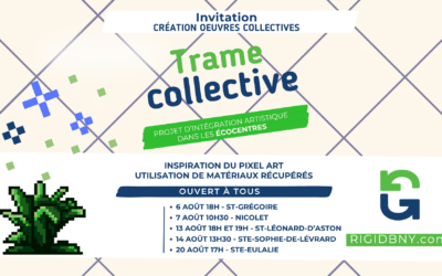 Trame collective : de l’art participatif dans les écocentres de la Régie